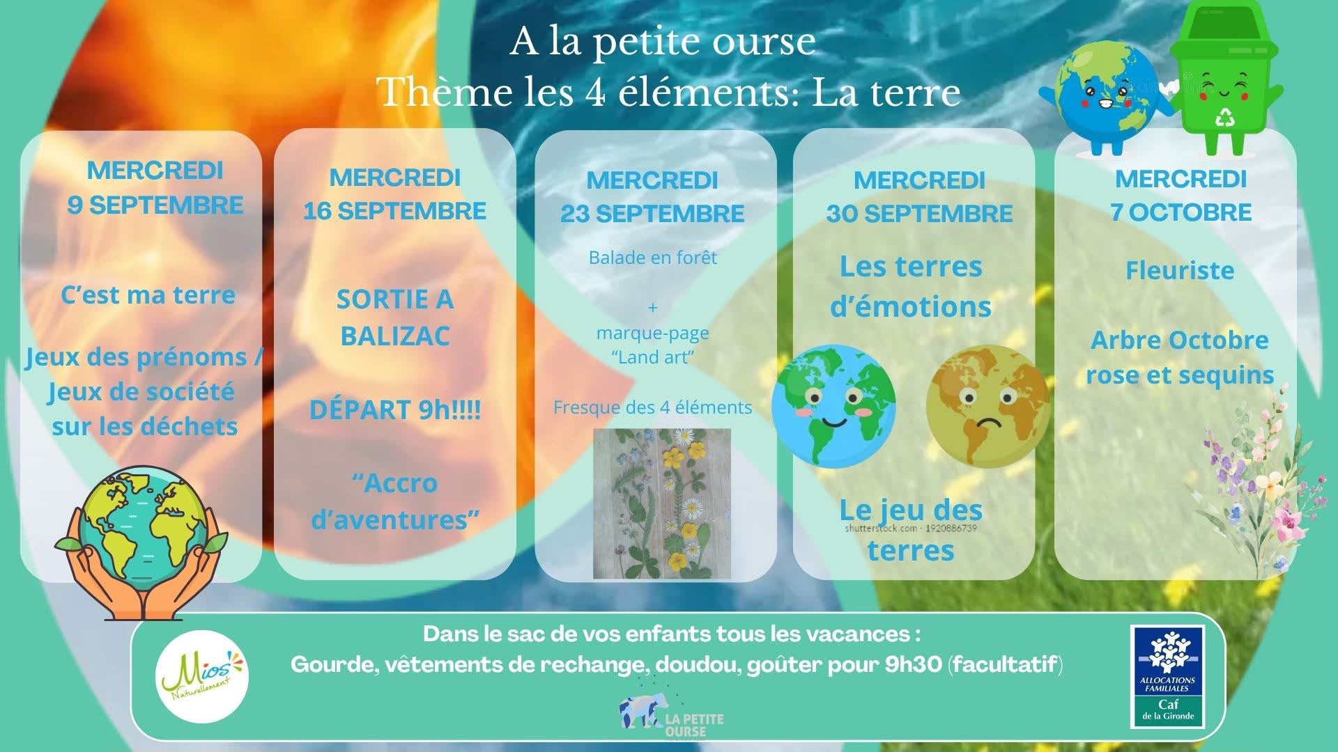Projet d'animation PO: Septembre 2026